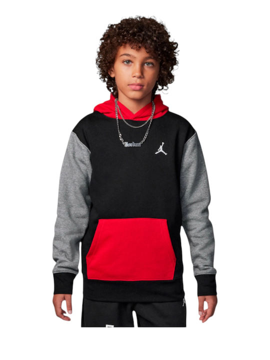 Jordan Kids Sweatshirt Set With Hood and Pocket...