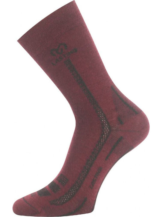 Lasting Men's Thermal Socks Burgundy