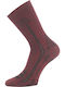 Lasting Men's Thermal Socks Burgundy