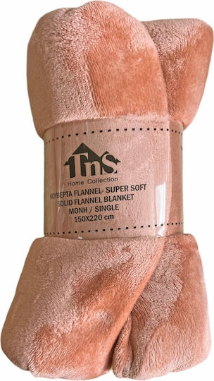 TnS Super Soft Decke Moné 150x220cm Orange