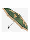 Alviero Martini 1a Classe Automatic Rain Umbrella Compact Green