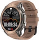 Smartwatch Microwear Dm59 Gold Silicone
