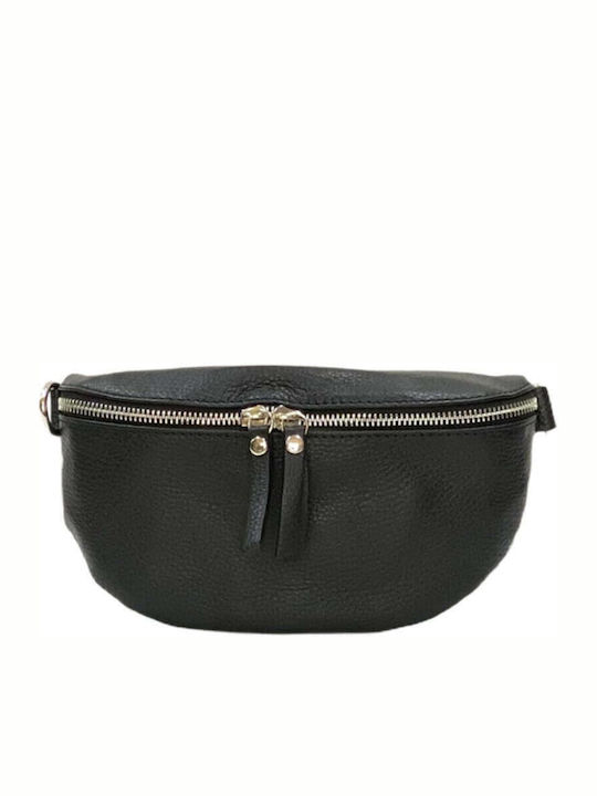Women Weakness Women's Leather Bum Bag Black