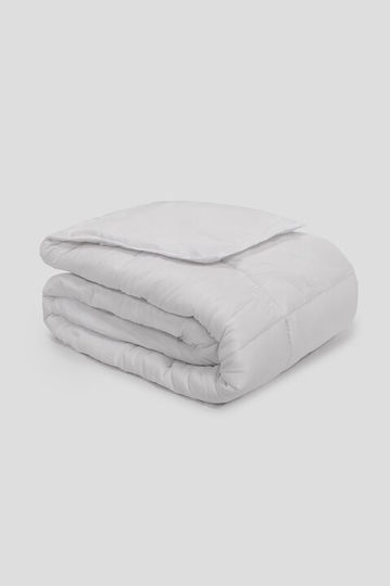 Viokarpet Einzelschlafdecke mit Mikrofaser-Füllung 170x240cm Flex Comforter Weiß