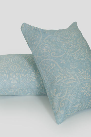 Biokarpet Biokarpet Μαξιλαροθήκη Naf Naf Summit 156 Atlantic Teal Σετ Μαξιλαροθήκες