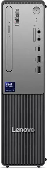 Lenovo Neo 50s Gen 6 Компактен настолен компютър (Ultra 3-205/32GB DDR5/512GB SSD/W10 Pro) с Клавиатура (BG)