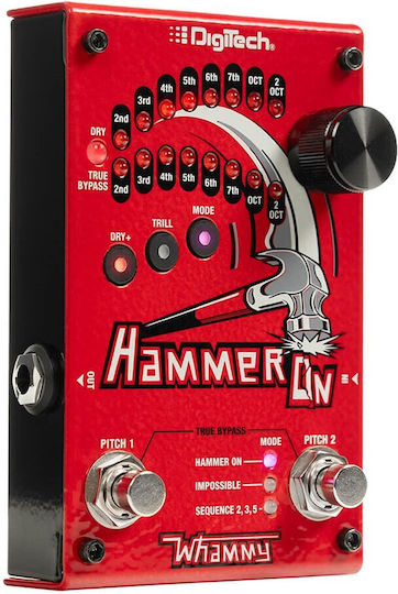 DGT Whammy HammerOn Pedal Effekt Für E-Gitarre