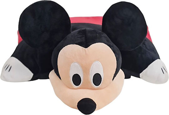 Disney Детска Декоративна Възглавница Mickey Черна 45x28см