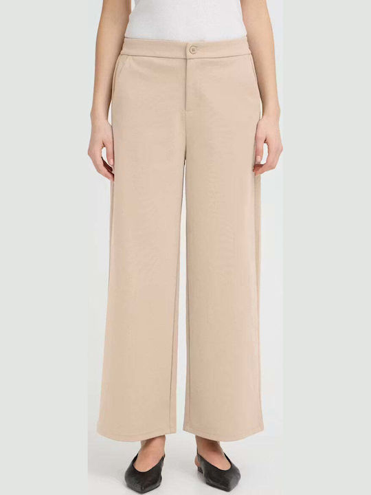 Fransa Women's High Rise Pantaloons Birch
