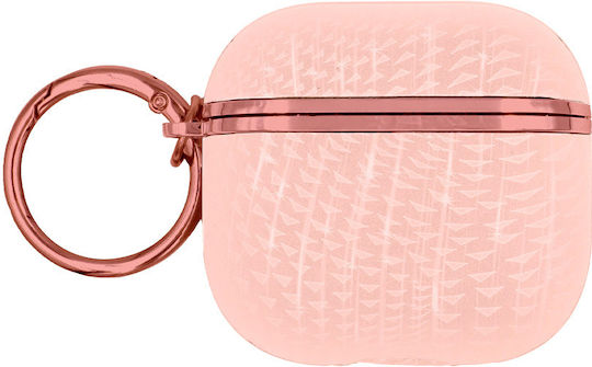 Sonique Meteor Kunststoffhülle Mit Haken In Rosa Farbe Für Apple AirPods 4