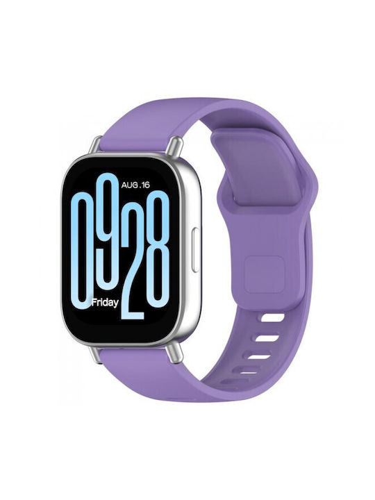 Reverse Buckle Λουράκι Σιλικόνης Μωβ (Xiaomi Watch 5)