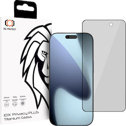Tempered Glass Tel Protect 10x Privacy Titanium Iphone 17 Pro Max Tempered Glass Tel Protect 10x Privacy Titanium Iphone 17 Pro Max