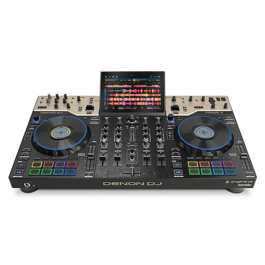 Denon DJ Prime 4 G2 DJ Controller mit 2 Kanälen und Bildschirm