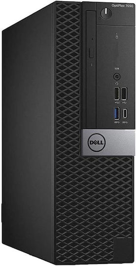 Dell Optiplex 7050 SFF Recondiționat Grad A (Core i5-6600/8GB/256GB SSD/W10 Pro)