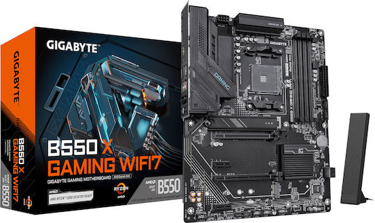 B550 X Gaming WIFI7 Motherboard ATX with AMD AM4 Socket