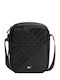 Herren Schulter / Crossbody Tasche Schwarz