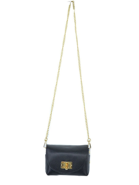 Leather Women's Handbag / Shoulder / Crossbody Black