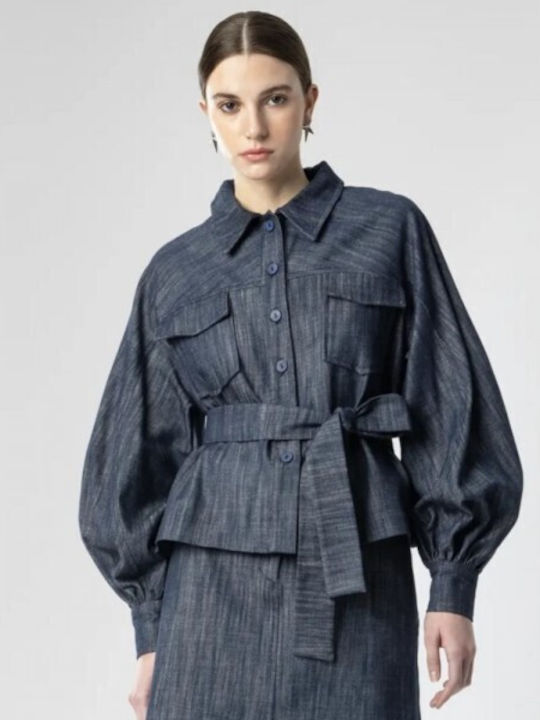 Moutaki Women's Blazer Blue