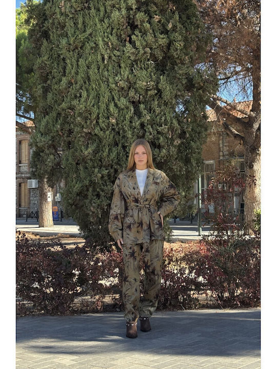 Moutaki Women's Blazer Olive