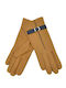 Brown Women's Leather Gloves