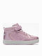 Kids Sneakers with Hoop & Loop Closure Pink