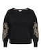 Long Women's Black Sweatshirt
