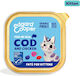 Edgard Cooper Codfish Nasses Katzenfutter für Junior-Katzen mit Huhn 85g