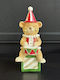 Weihnachtsfigur aus Keramik Bär Höhe 20cm Neda Shop