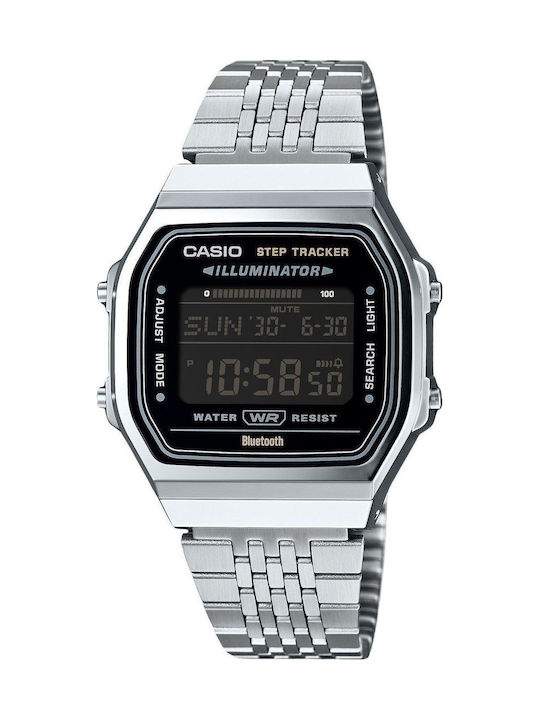 Casio Дигитален Мъжки Часовник На Батерия Със С...