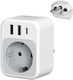 Tessan Adaptor de priză din Grecia în Elveția