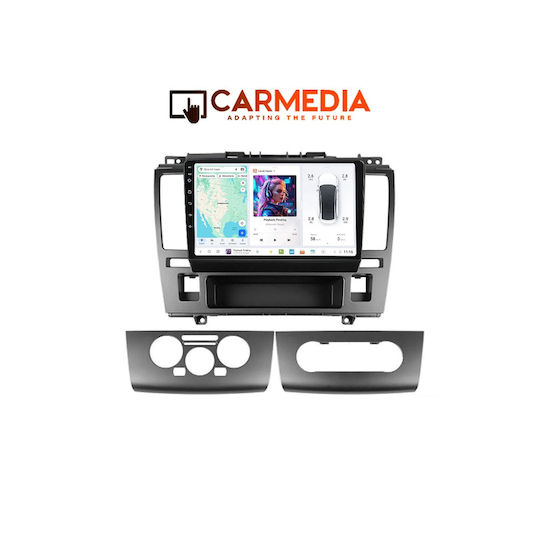 Carmedia Car Audio System for Nissan Tiida 2004-2013 Bluetooth USB WiFi GPS Apple CarPlay Android Auto with 9" Touch Screen