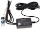 USB-C Laptop Charger 2.5A with Detachable Power Cord and Plug Set
