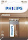 Philips Alkaline-Batterie 9V