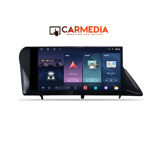 Carmedia Sistem Audio Auto pentru Lexus RX 2009-2014 Bluetooth USB Wi-Fi GPS Apple CarPlay Android Auto cu Ecran Tactil 9"