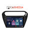 Carmedia Ηχοσύστημα Αυτοκινήτου για Peugeot 301 Citroen C-Elysee 2013-2026 (Bluetooth/USB/WiFi/GPS/Apple-Carplay/Android-Auto) με Οθόνη Αφής 9"