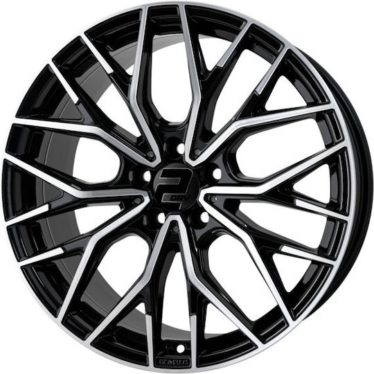 2drv Wh37 8.5x19 5x108 Offsetul Jantei 40 Neagră