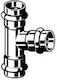 Viega Tee Sanpress Inox Sc Contur 54x54x54mm 435912