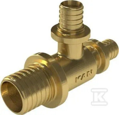KAN-therm Тръбни Съединителни Тафове Месингови 20mm 2509260011