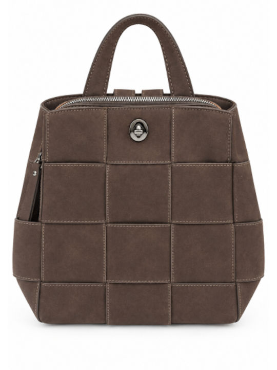 Morena Spain Damentasche Rucksack Wildleder Bra...