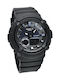 Baby-g Digital/Analog Womens Battery Watch with Black Rubber Strap