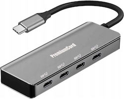 PremiumCord USB Hub 15 Ports (USB-C) PremiumCord USB Hub 15 Ports (USB-C)
