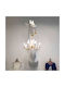 Candelabru de Perete Girafă Ø173cm Alb NDD-H-391