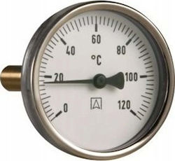 Afriso Διμεταλλικό Θερμόμετρο Bith63 100mm 0-120^c Gz1/2 Axa