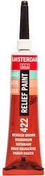 Χρωμα Decorfin Relief 422 Red Brown 20ml Amsterdam