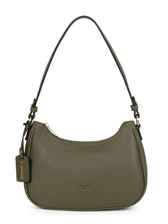 Hexagona Damentasche Schulter Crossbody Khaki