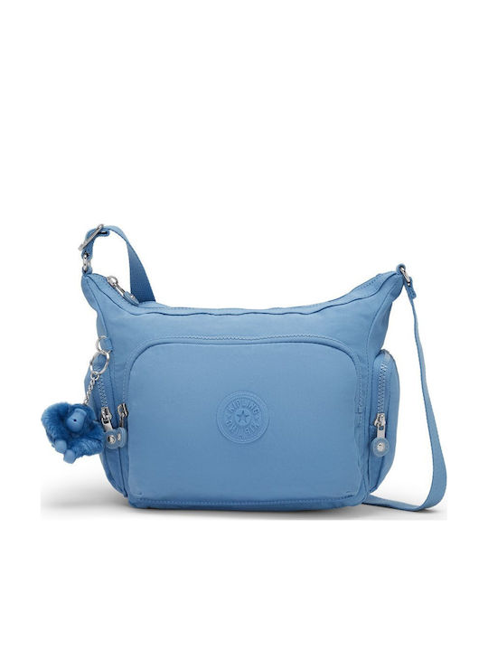 Kipling Gabb S Γυναικεία Τσάντα Ώμου Vintage Blue