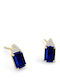 Chrilia Gold 18K Earrings with Diamond