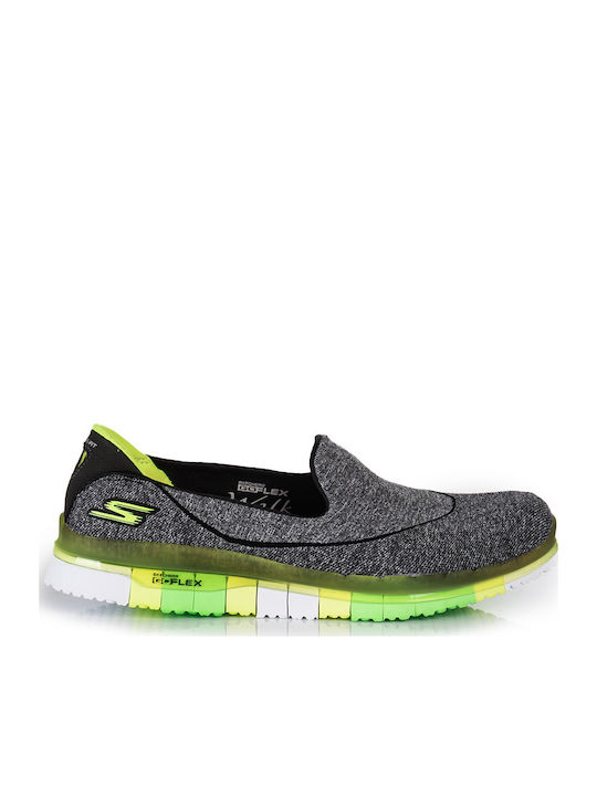 Sport Damen Slip-Ons Schwarze