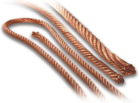 Flexible Multi-Strand Copper Grounding Conductor of Circular Cross-Section “Cord” Diameter Ø 4,0mm 6 M/m² Strand Diameter 0 07m/m 55 Amp 3,35 Metres 200gr