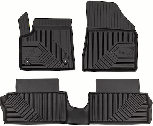 Килими За Кола No77 Car Mats Fiat Grande Panda Electric 2024 3 Бр Frogum 185.77819239